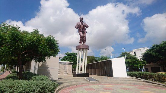 Estatua del Joe Arroyo